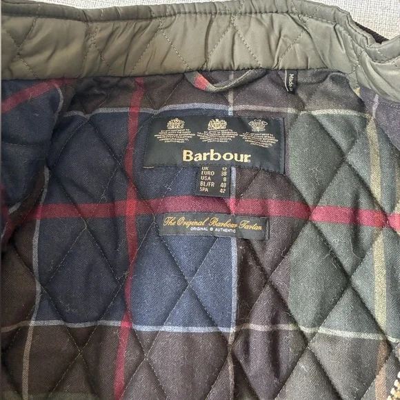Barbour Women’s Olive Green Wax Jacket - Picture 5 of 10